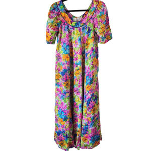 60s/70s 'Liberty House by Kiyomi' psychedelic dress size 8